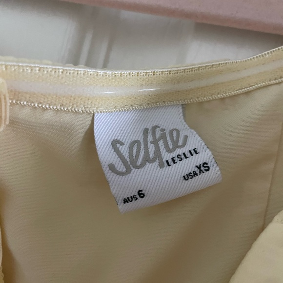 Selfie Leslie Yellow Romper - Picture 4 of 5